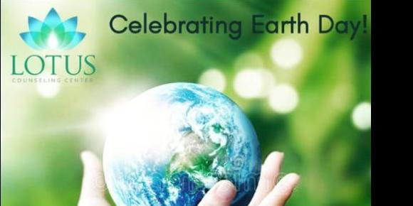 Lotus Earth Day banner