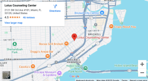 miami map by Miami Therapist Lotus Counseling